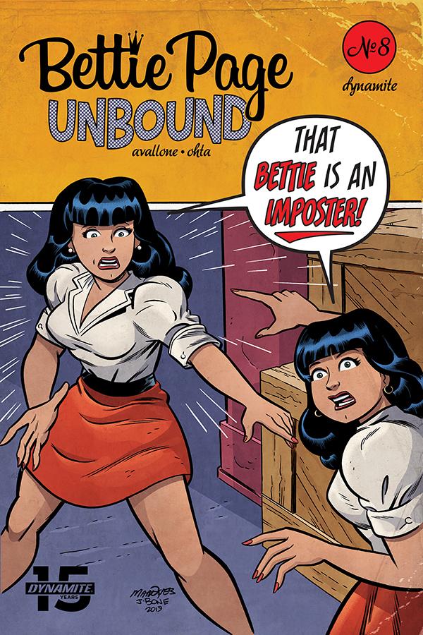 Bettie Page Unbound #8 Cover C Variant Anthony Marques Cover