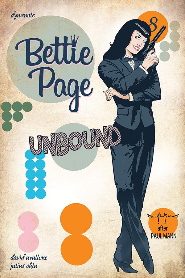 Bettie Page Unbound #8 Cover D Variant Pasquale Qualano Cover