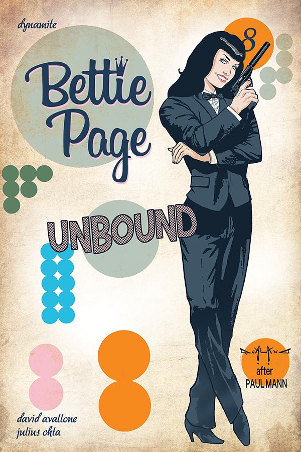 Bettie Page Unbound #8 Cover D Variant Pasquale Qualano Cover