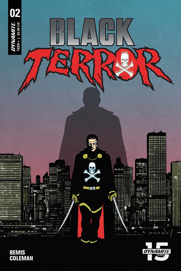 Black Terror Vol 4 #2 Cover B Variant Jorge Fornes Cover