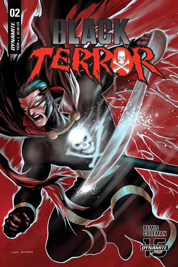 Black Terror Vol 4 #2 Cover C Variant Tyler Kirkham Cover