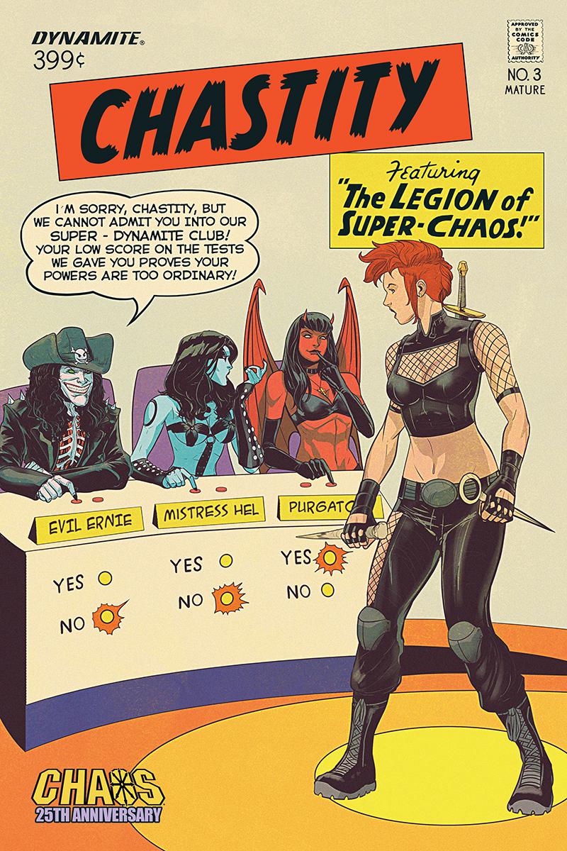 Chastity Vol 2 #3 Cover C Variant Daniel Maine Cover