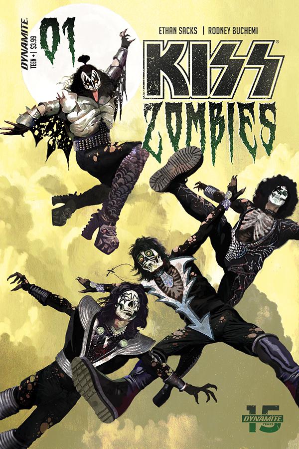 KISS Zombies #1 Cover A Regular Arthur Suydam Cover