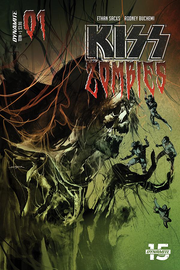 KISS Zombies #1 Cover B Variant Stuart Sayger Cover