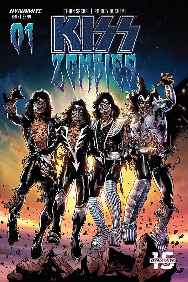 KISS Zombies #1 Cover C Variant Rodney Buchemi Cover