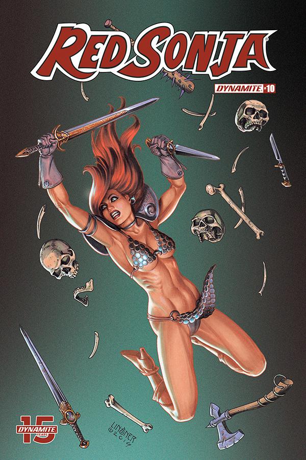 Red Sonja Vol 8 #10 Cover B Variant Joseph Michael Linsner Cover