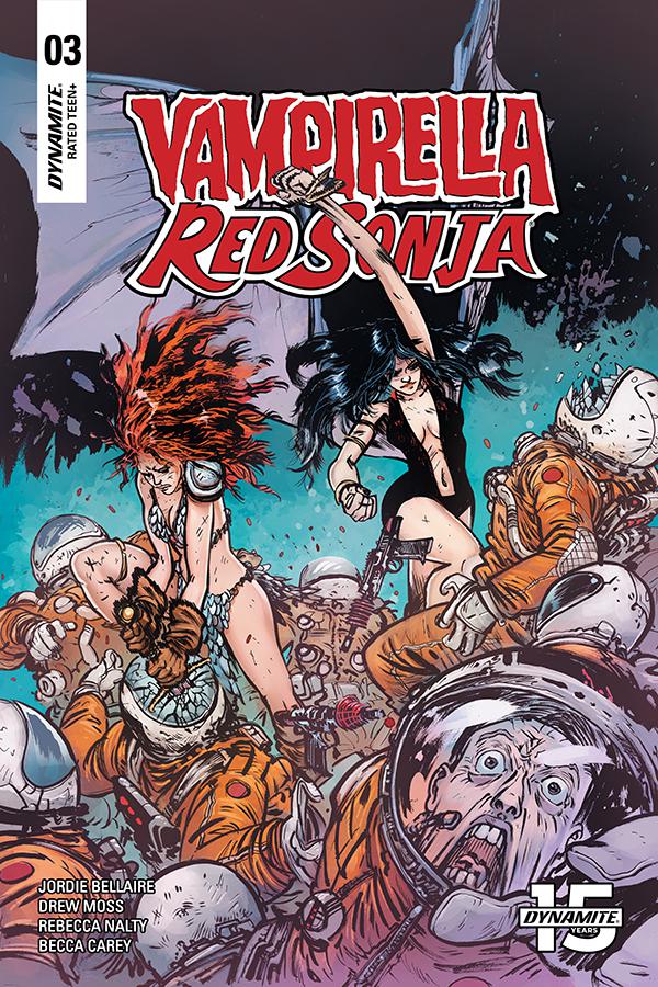 Vampirella Red Sonja #3 Cover C Variant Daniel Warren Johnson & Mike Spicer Cover