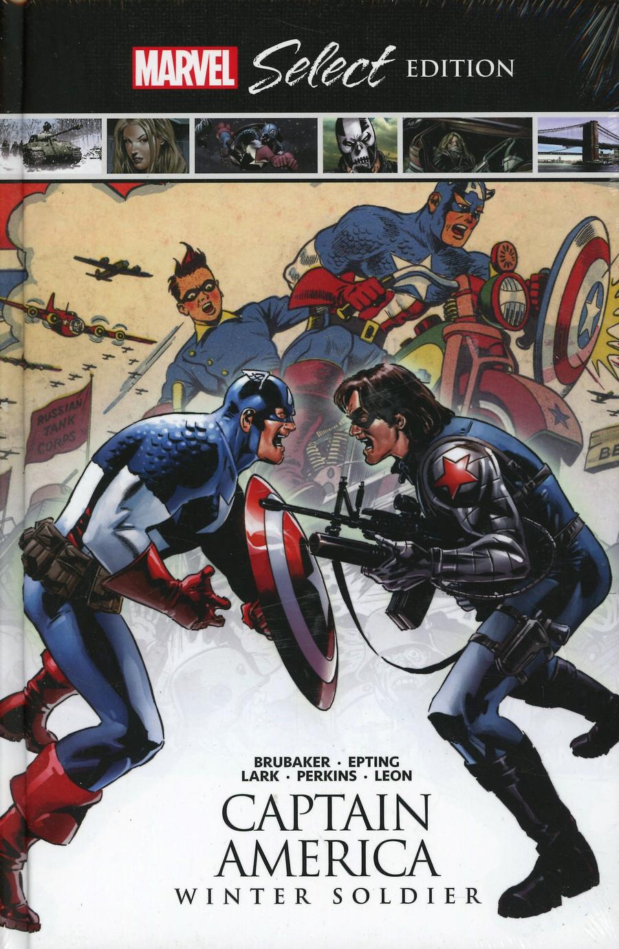 Captain America Winter Soldier Marvel Select HC