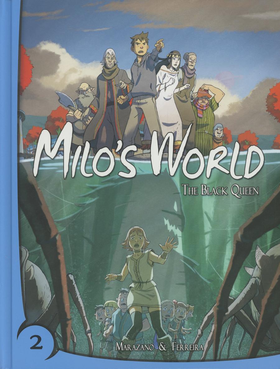 Milos World Book 2 Black Queen HC