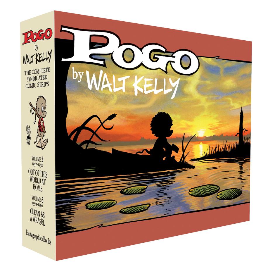 Pogo Complete Syndicated Comic Strips Box Set Vol 5 & 6 HC