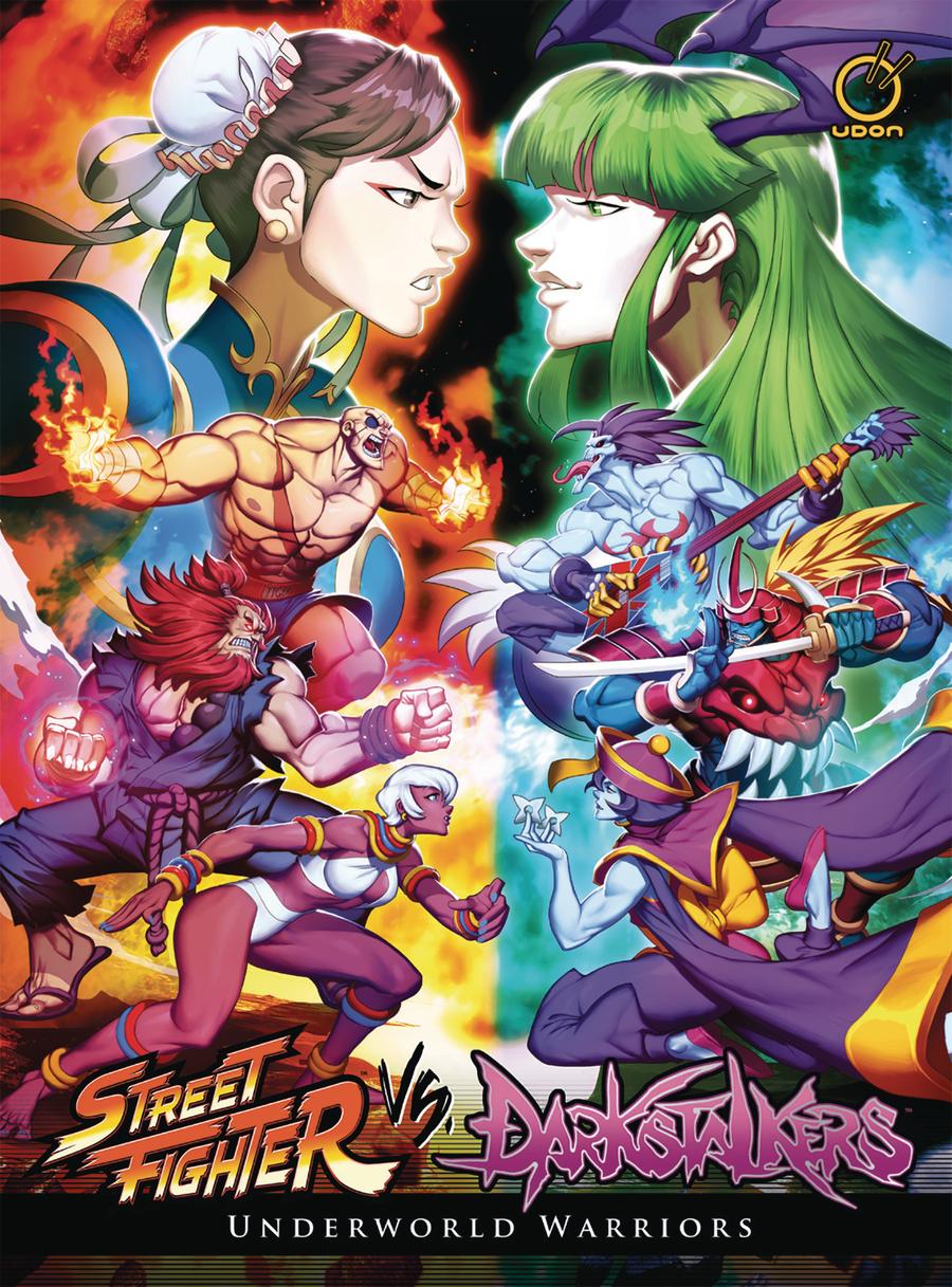 Street Fighter vs Darkstalkers Underworld Warriors HC