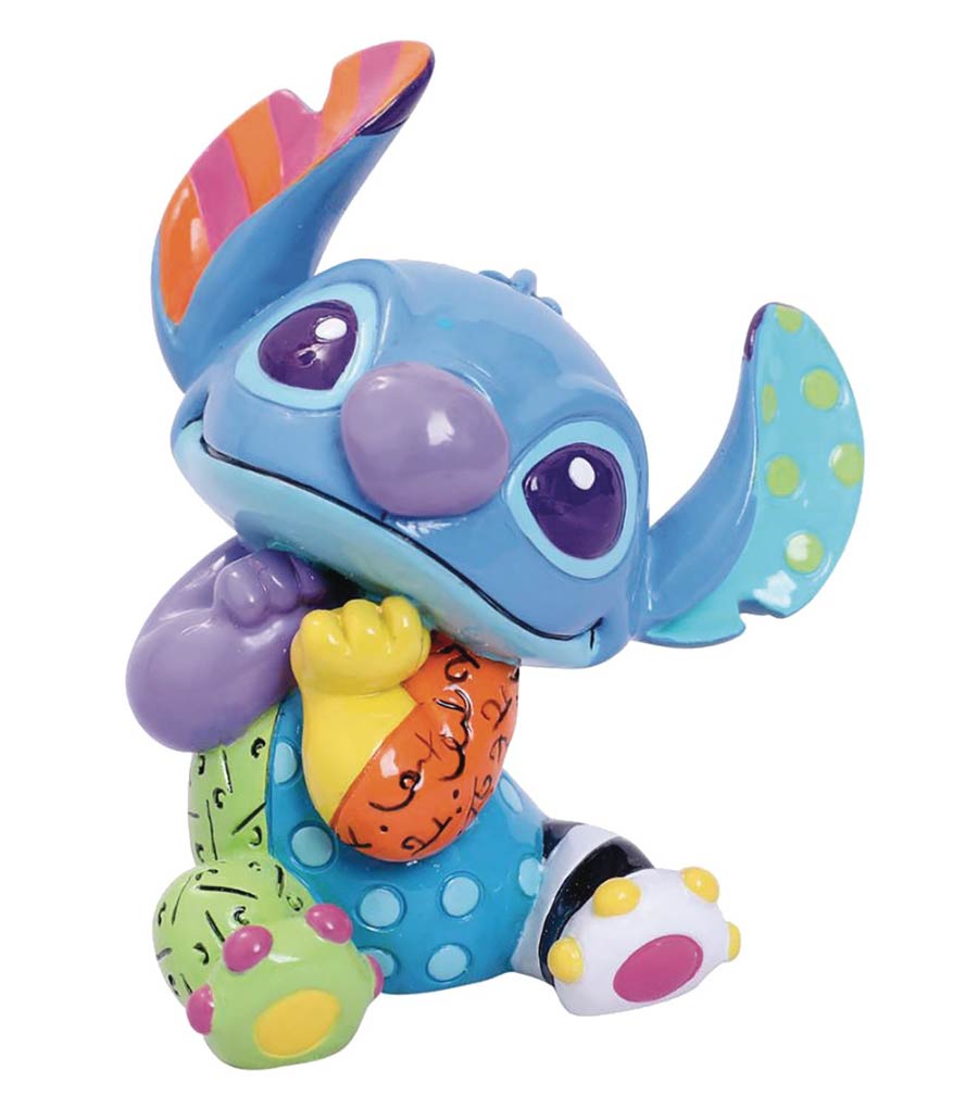 Disney By Britto Lilo And Stitch Stich 3.4-Inch Mini Figurine