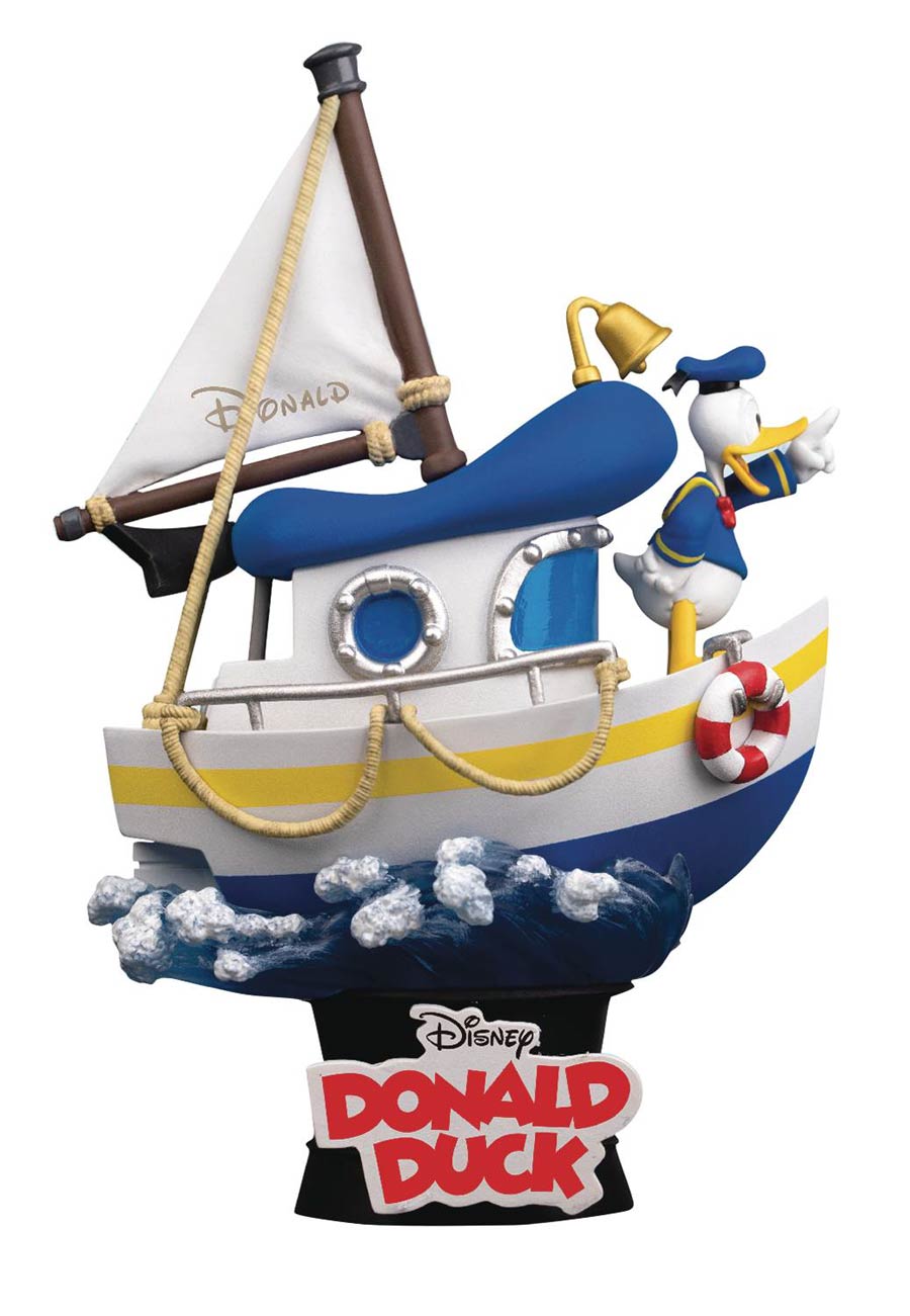 Disney DS-029 Donald Ducks Boat D-Stage Previews Exclusive 6-Inch Statue