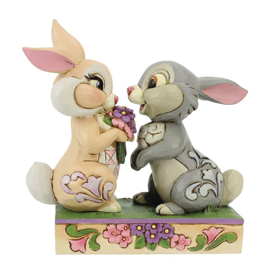 Disney Traditions Bambi Thumper & Blossom 4-Inch Figurine