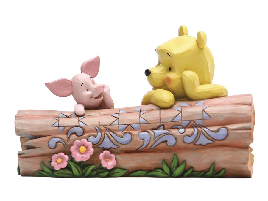 Disney Traditions Winnie-The-Pooh & Piglet 3.8-Inch Figurine