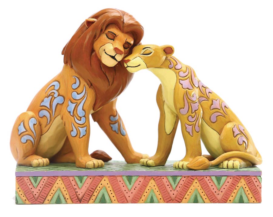 Disney Lion King Simba And Nala 5-Inch Figurine