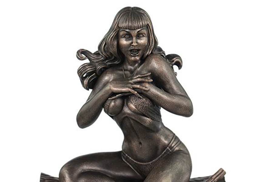 Terry Dodson Bettie Page Bronze Statue