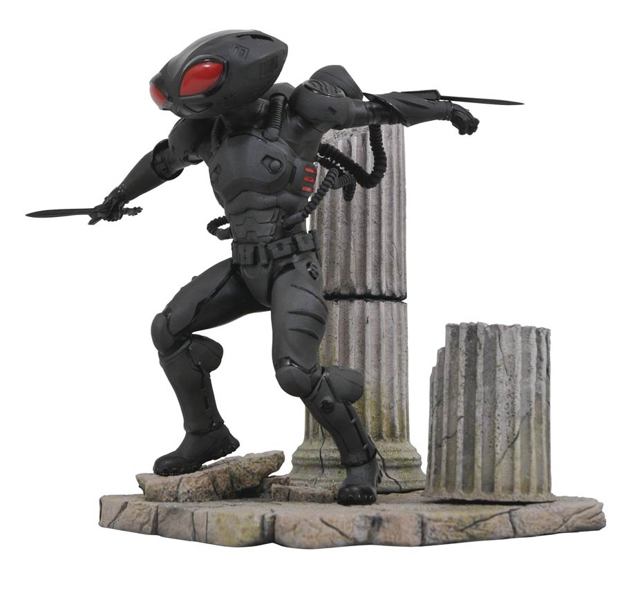 DC Movie Gallery Aquaman Black Manta PVC Statue