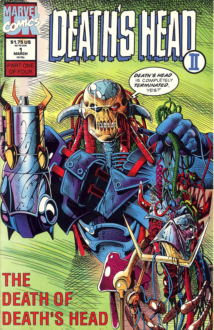 Deaths Head II #1 Cover A 1st Ptg