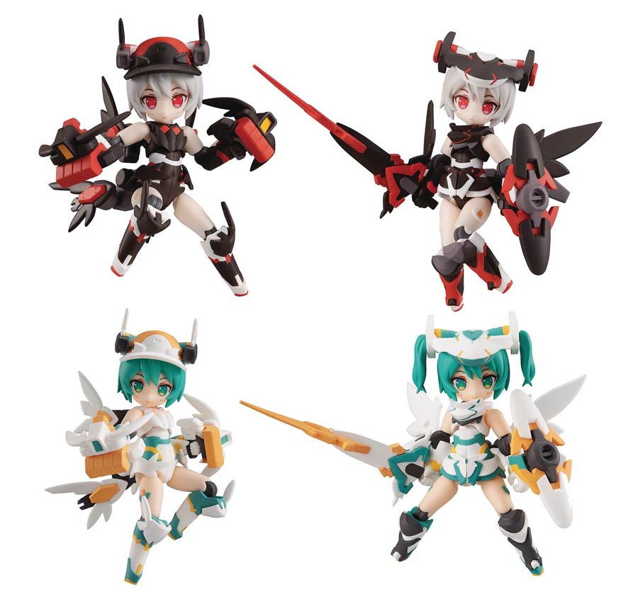 Desktop Army Sylphy II Figure Series 4-Piece Display
