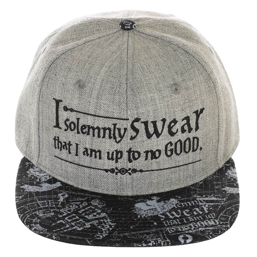 Harry Potter I Solemnly Swear Snapback Cap