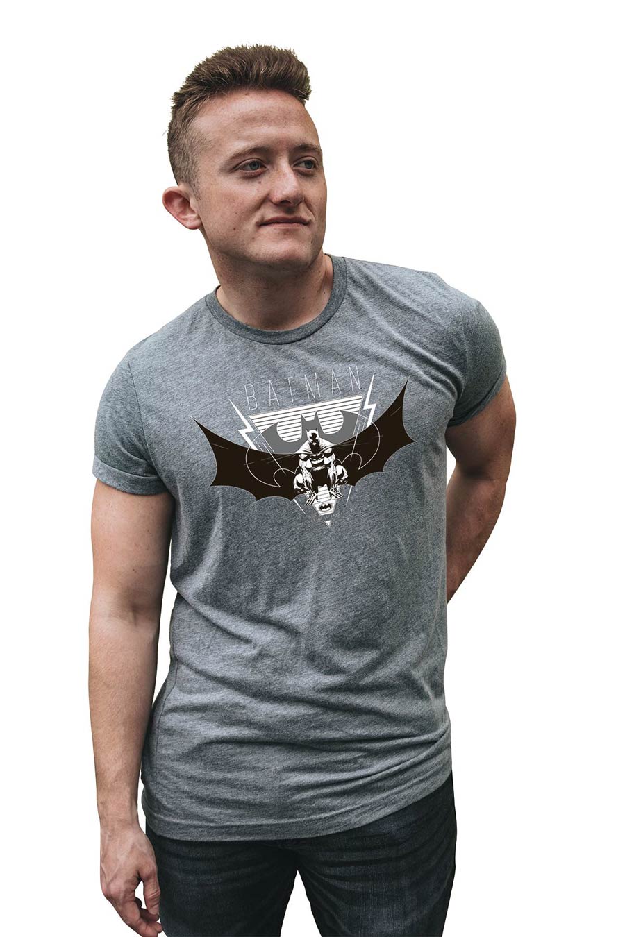 Batman Dark Knight Symbol T-Shirt Large