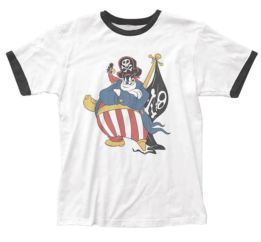 Disney Pirate Pete Previews Exclusive White T-Shirt Large