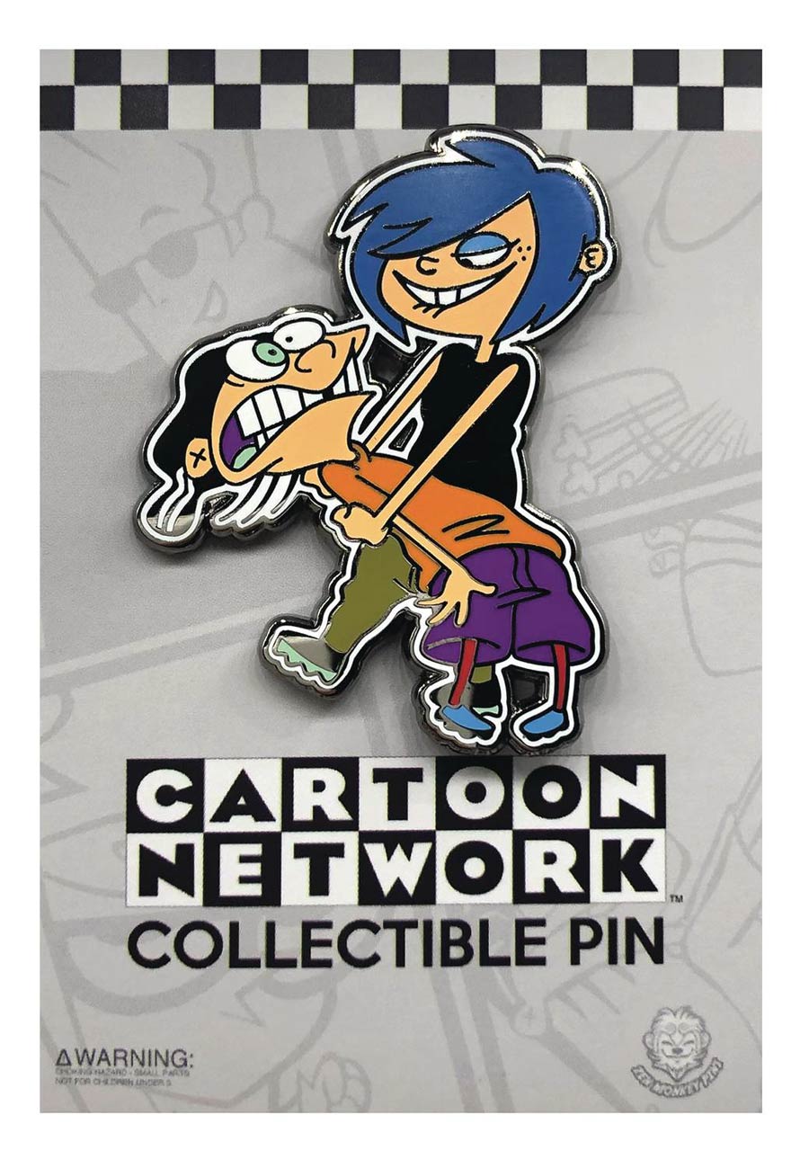 Ed Edd N Eddy Limited Enamel Pin - Double D And Marie Kanker