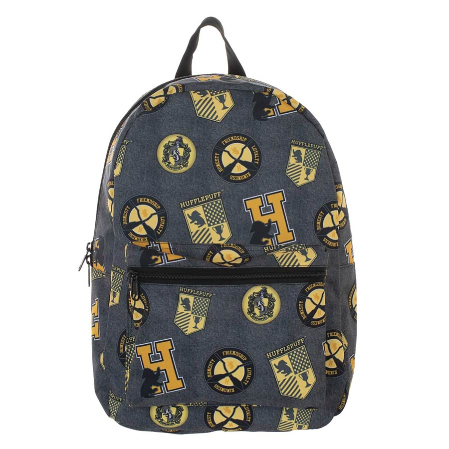 Harry Potter All-Over-Print Sublimated Backpack - Hufflepuff