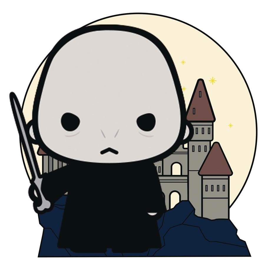 Harry Potter Hogwarts Charm Pin - Voldemort
