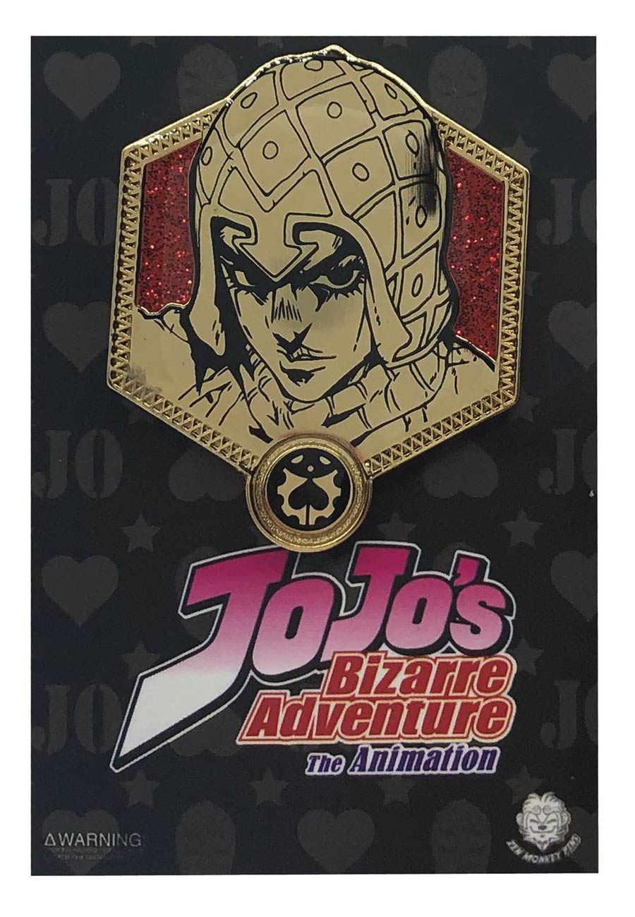 JoJos Bizarre Adventure Golden Wind Pin - Guido Mista