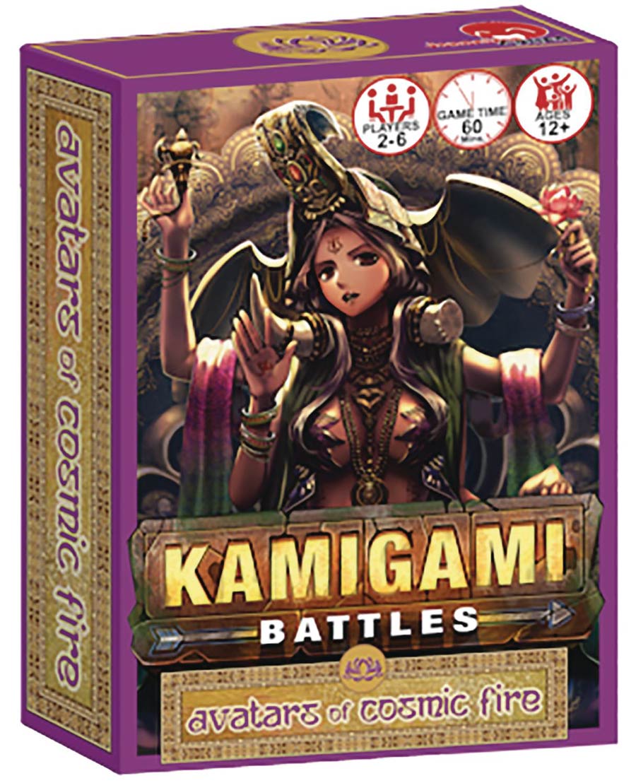 Kamigami Battles Deck Building Game Expansion - Avatars Of Cosmic Fire
