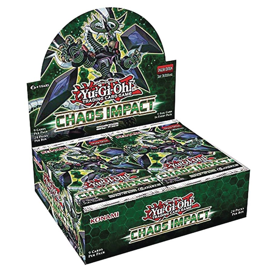 Yu-Gi-Oh Chaos Impact Booster Display Of 24 Booster Packs