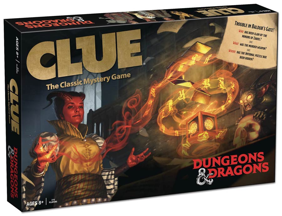 Clue Dungeons & Dragons Edition Board Game
