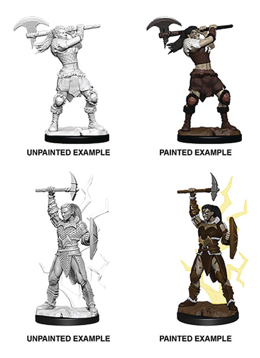 Dungeons & Dragons Nolzars Marvelous Miniature - Female Goliath Barbarian