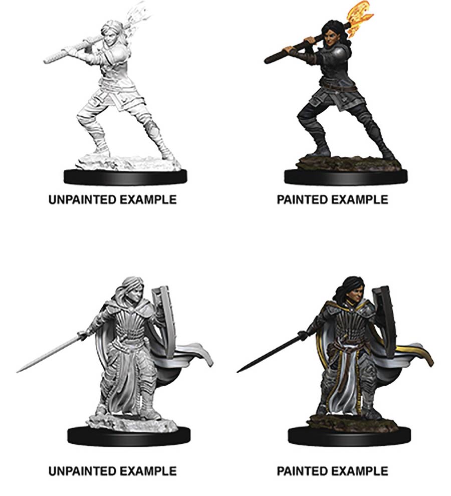 Dungeons & Dragons Nolzars Marvelous Miniature - Female Human Paladin