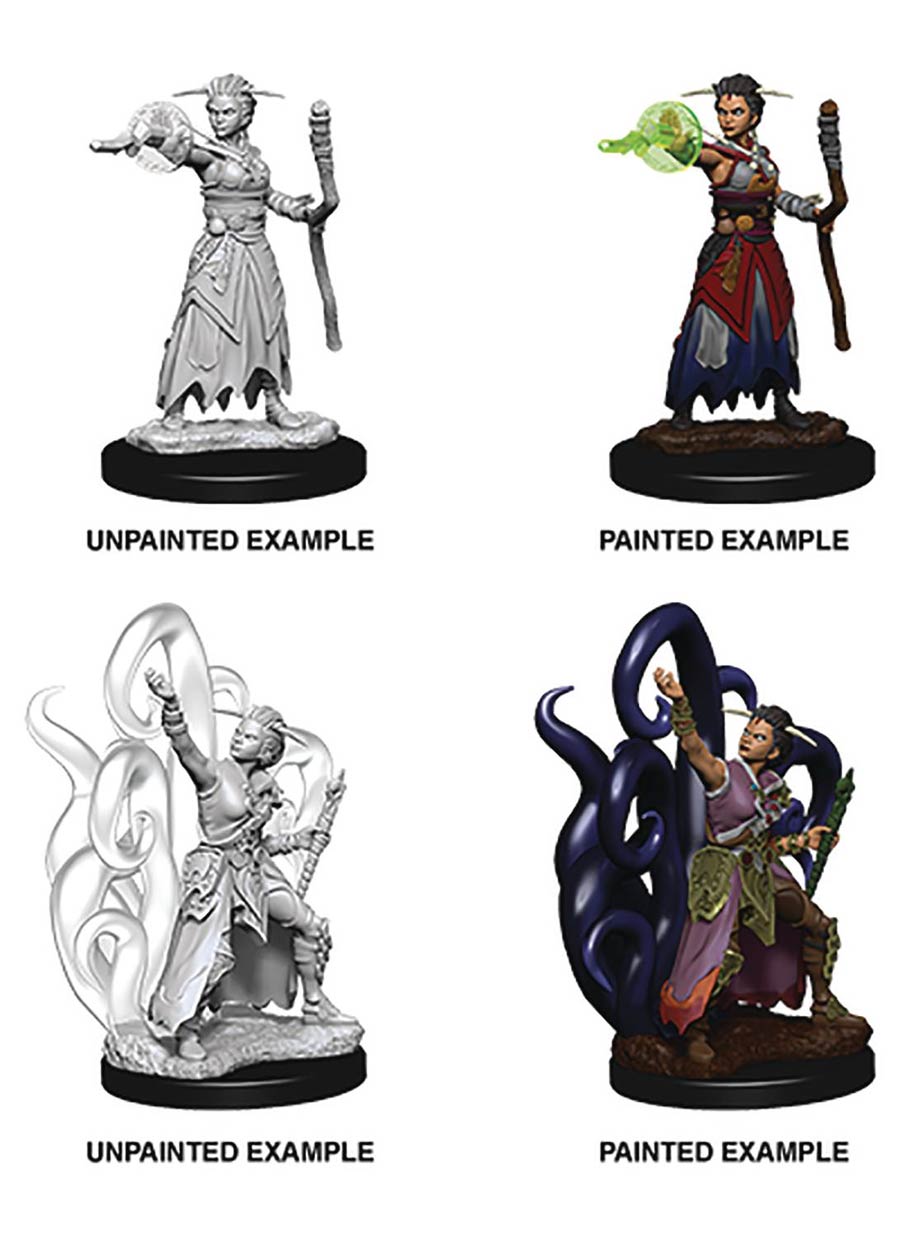 Dungeons & Dragons Nolzars Marvelous Miniature - Female Human Warlock