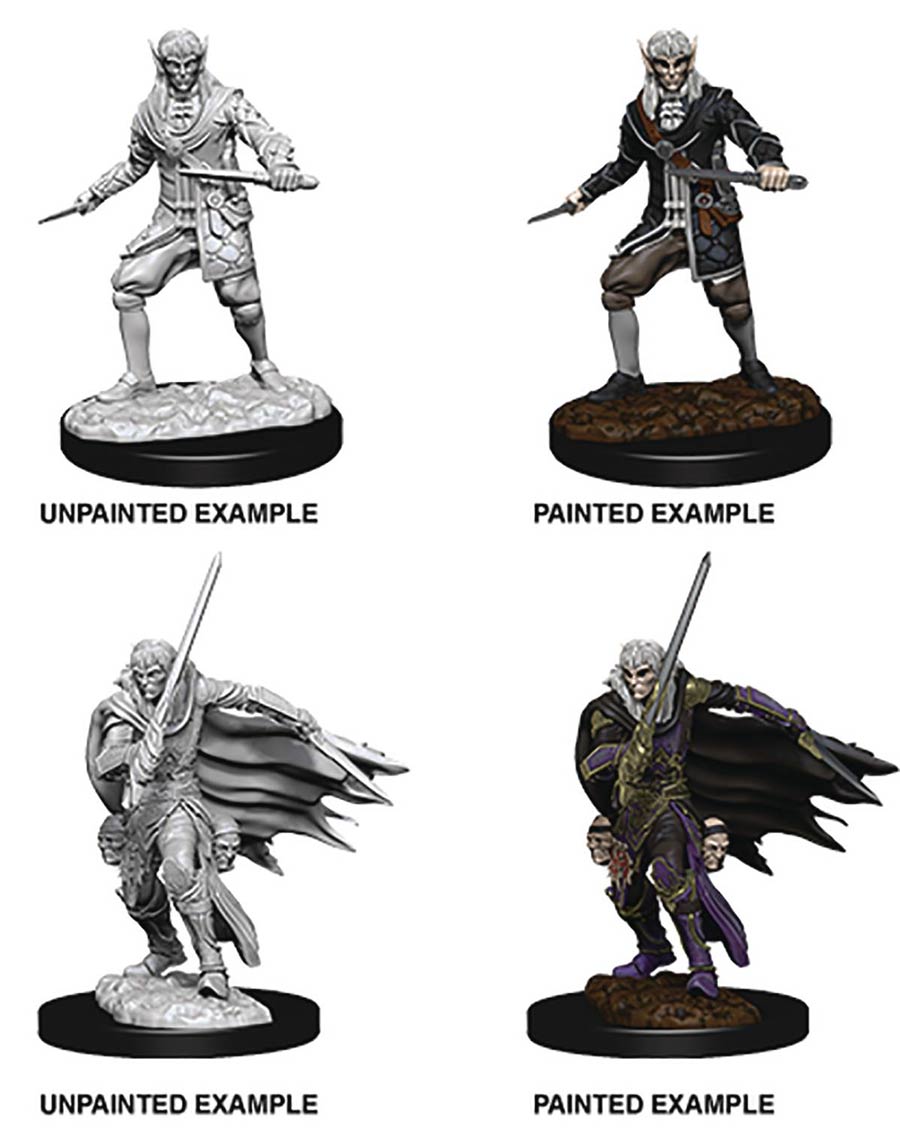 Pathfinder Battles Deep Cuts Miniature - Male Elf Rogue