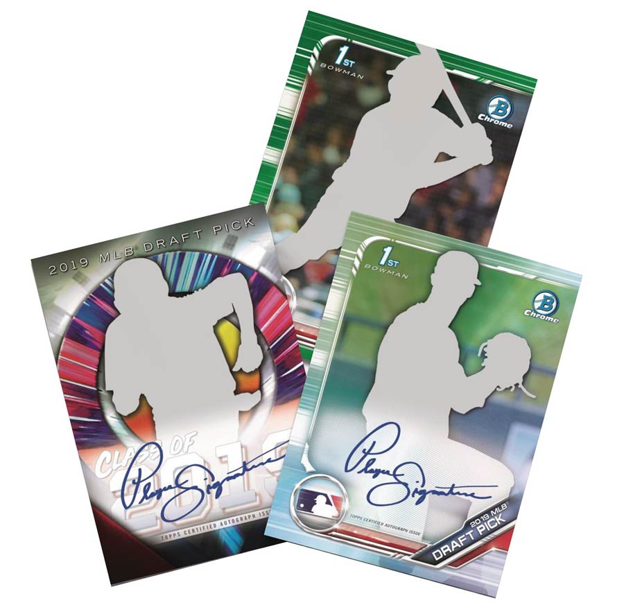 Bowman 2019 Draft Baseball Jumbo Trading Cards Box