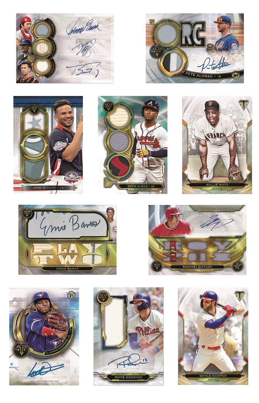 Topps 2019 Triple Threads Baseball Trading Cards Box