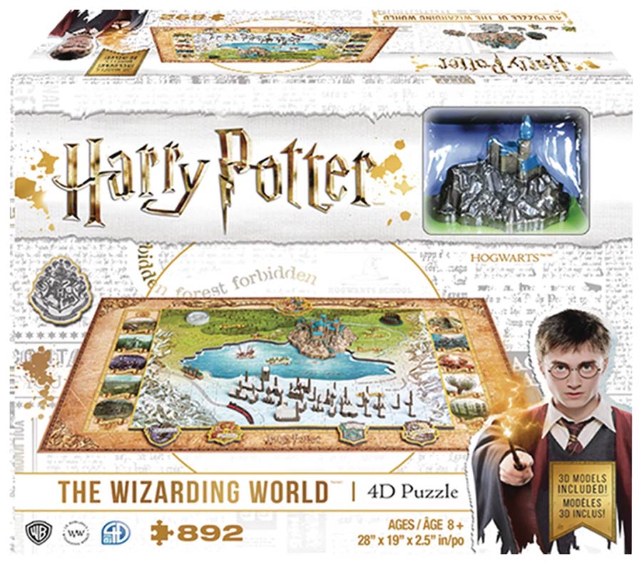 4D Harry Potter Wizarding World Puzzle