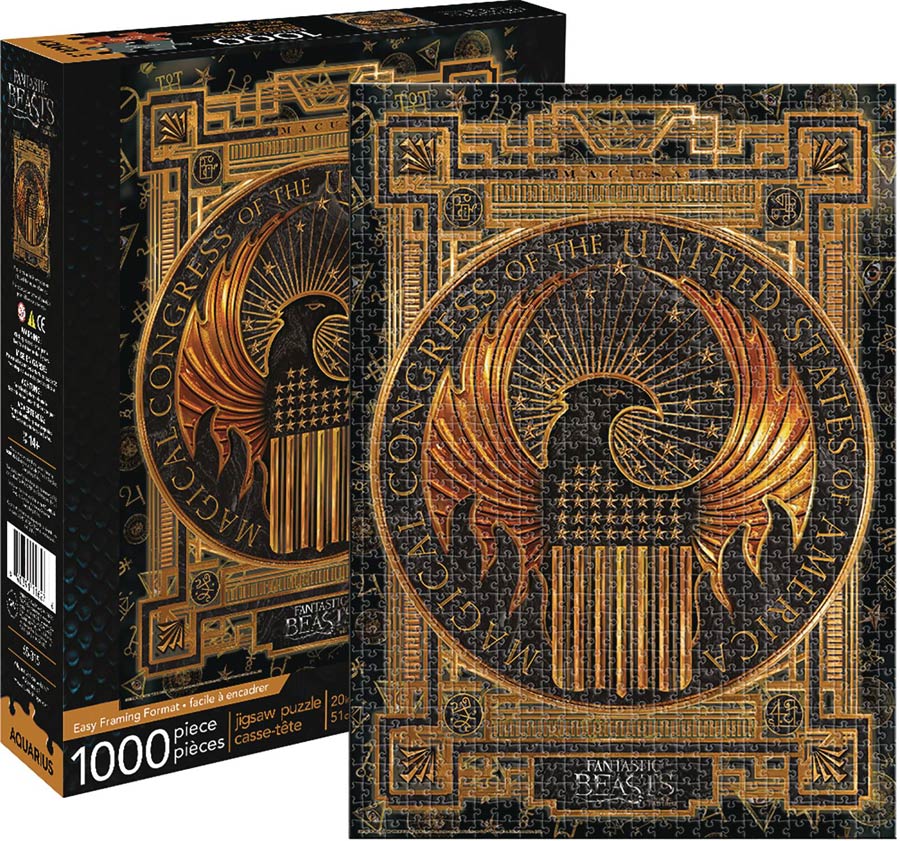 Fantastic Beasts Macusa 1000-Piece Puzzle