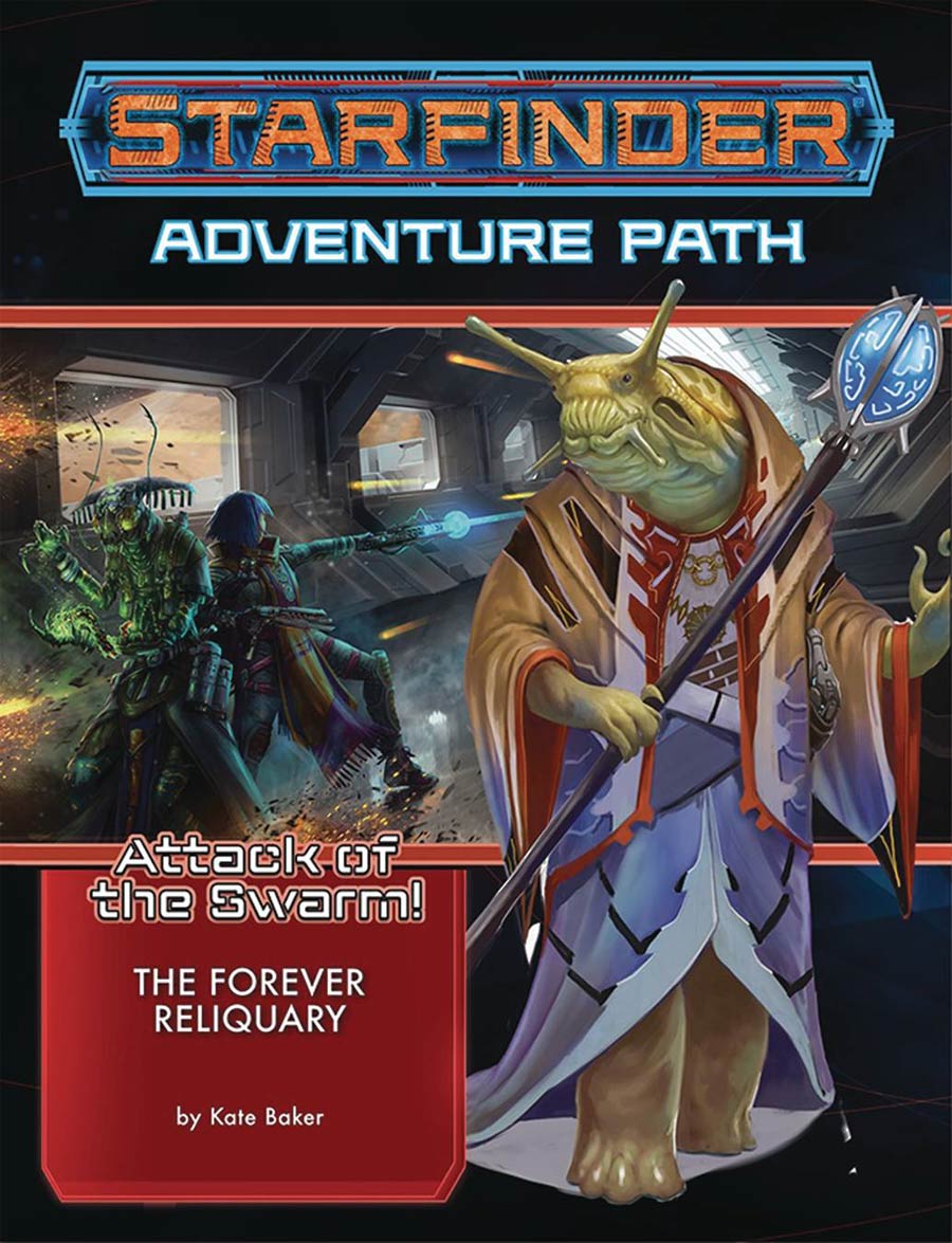 Starfinder RPG Adventure Path Attack Of The Swarm Part 4 Forever Reliquary TP
