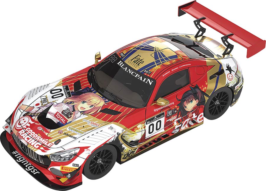 Type-Moon Racing SPA24H Test Day AMG 2019 1/43 Scale Mini Car