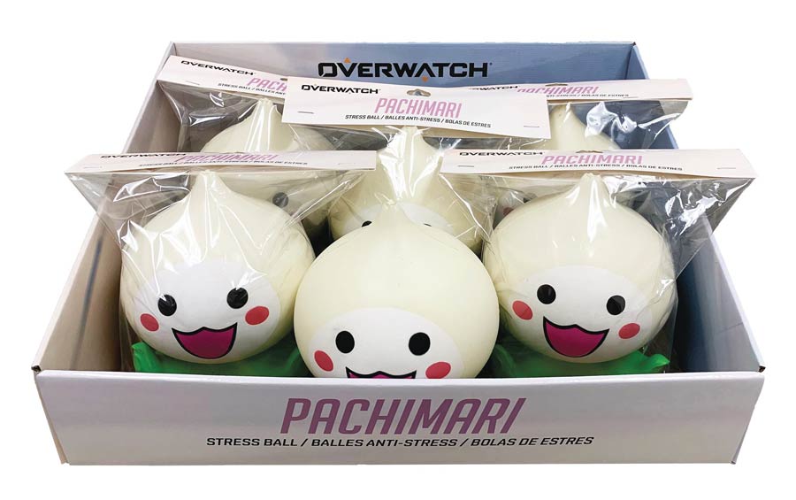 Overwatch Pachimari 6-Inch Squishy 6-Piece Display