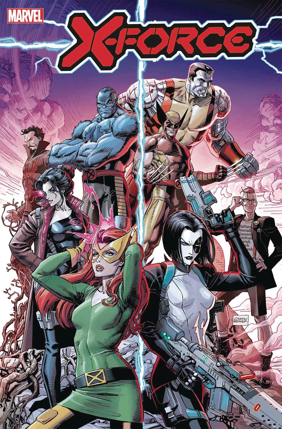 X-Force Vol 6 #1 By Dustin Weaver Poster