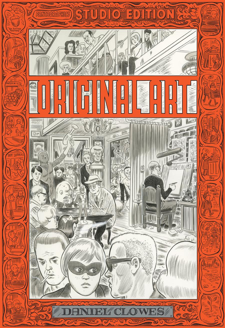Original Art Daniel Clowes Fantagraphics Studio Edition HC