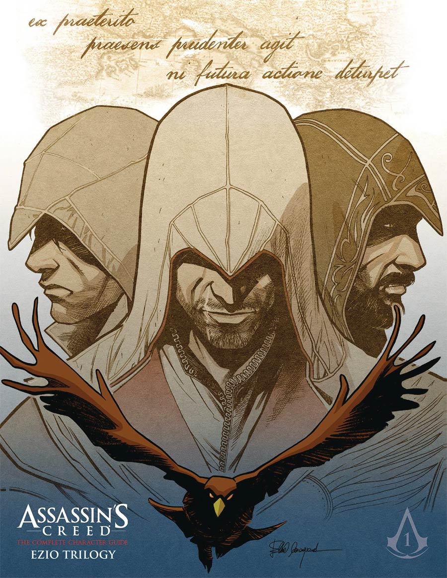 Assassins Creed Complete Character Guide Ezio Trilogy TP Previews Exclusive Cover