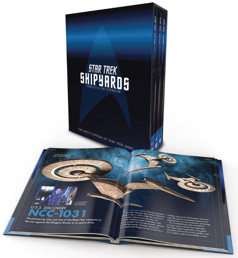 Star Trek Shipyards Starfleet And Federation Box Set