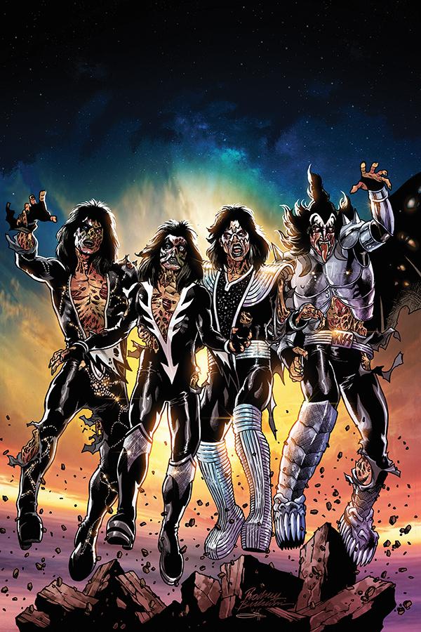 KISS Zombies #1 Cover I Incentive Rodney Buchemi Virgin Cover